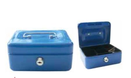 CASH BOX W/KEY LOCK 6' (15 X 11,5 X 7)