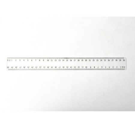 CLEAR RULER 30CM