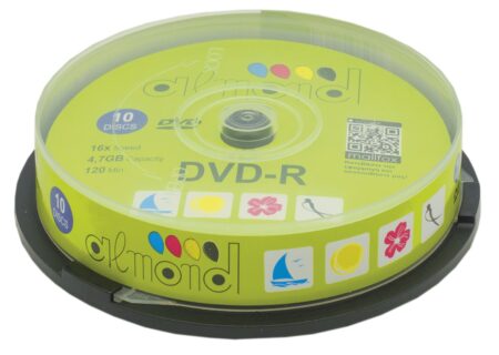 ALMOND DVD-R 4,7GB 16X 10PCS CB
