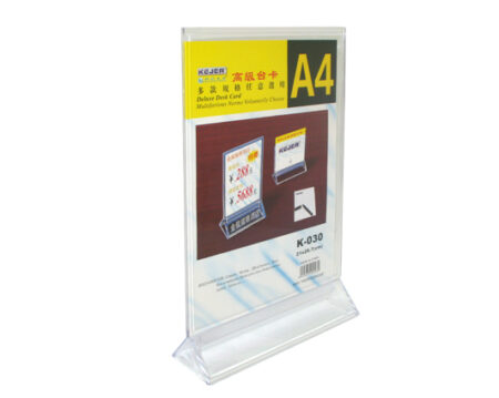 ARTTER DISPLAY STAND A4 ACRYLIC T-SHAPE