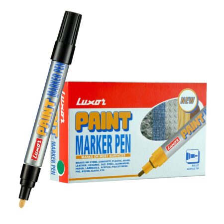 LUXOR PAINT MARKER 1-3MM RED (6PCS/PACK)
