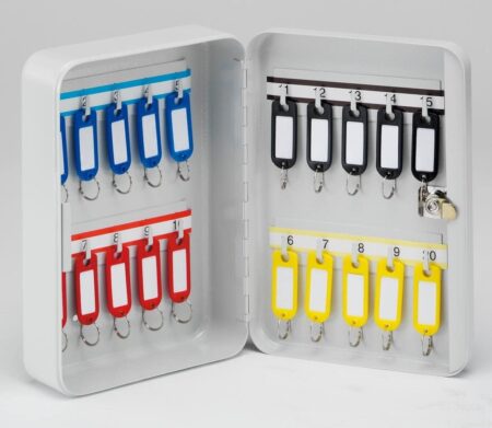 KEY CABINET FOR 20 KEYS 15.7X19.5X7.5CM