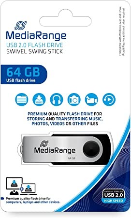mediarange-64gb-usb-2-0-black-silver-mr912