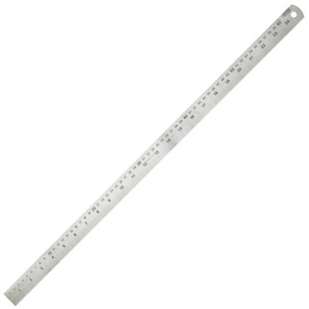ALUMINIUM RULER 60CM