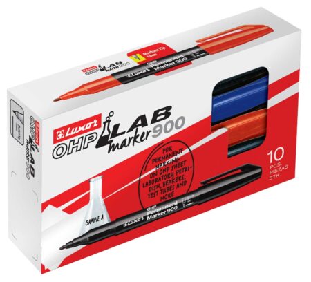 LUXOR OHP PERMANENT MARKER (10/PACK)