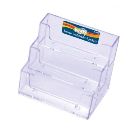 ACRYLIC NAME CARD STAND 3 CASES (0.22.153)