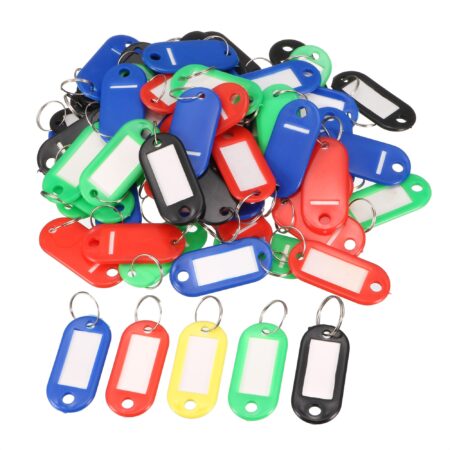 KEY RING TAG ASSORDED COLOURS