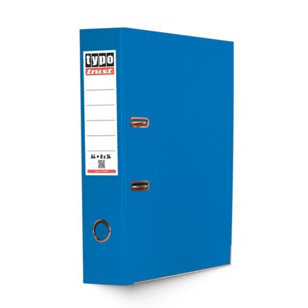 TYPO TRUST PLASTIC FCP L.A.F. 8X34CM BLUE (12PCS/BOX)