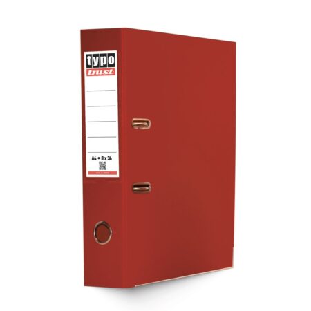 TYPO TRUST PLASTIC FCP L.A.F. 8X34CM BORDEAUX (12PCS/BOX)