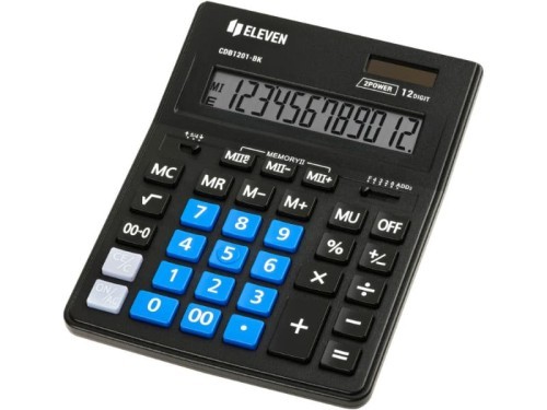 eleven-calculator-12-digits-cdb-1201-bk-bl