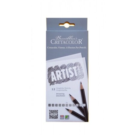 ARTIST STUDIO DRAWING GRAPHITE PENCILS (12PCS)