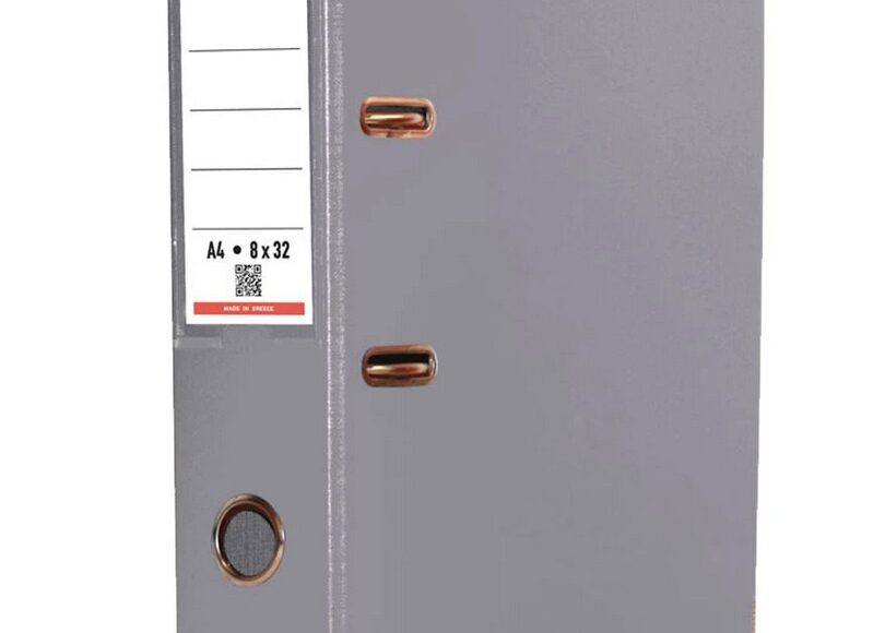 typo-trust-plastic-a4-l-a-f-4x32cm-grey-12pcs-box