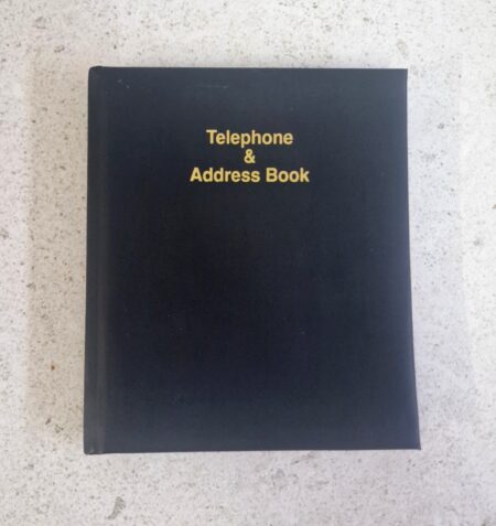 SINARLINE SMALL TELEPHONE BOOK 15.2X13CM TAB03