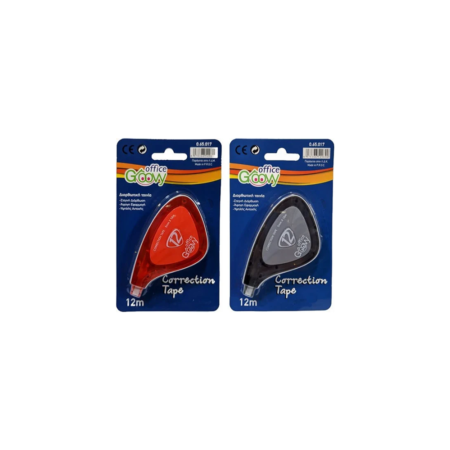GROOVY CORRECTION TAPE 5MMX12M BLISTER CARD