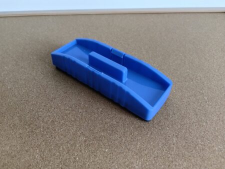 WHITE BOARD ERASER WITH 2 MARKERS HOLDER