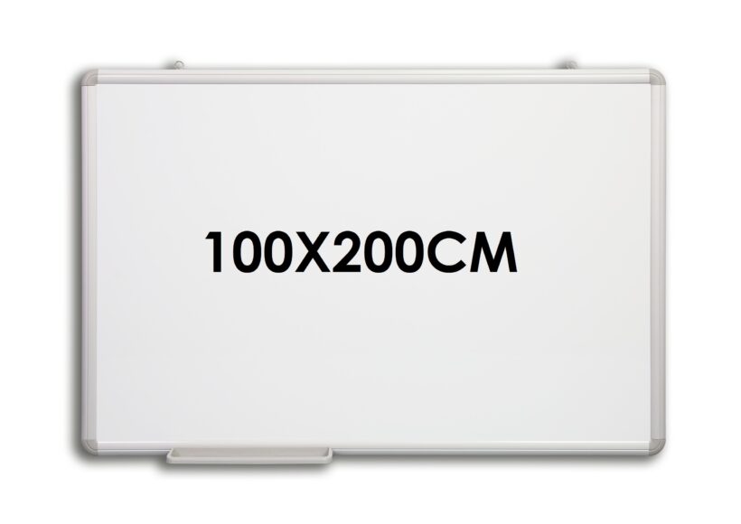 white-board-100x200-magnetic-alum-frame