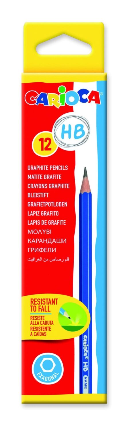 CARIOCA HB PENCILS HEXAGONAL (12PCS)
