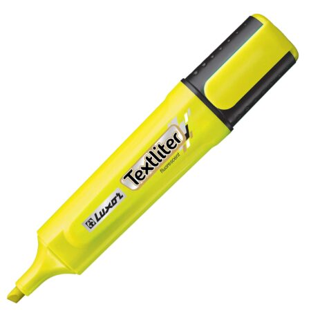 LUXOR MARKER HILIGHTER YELLOW