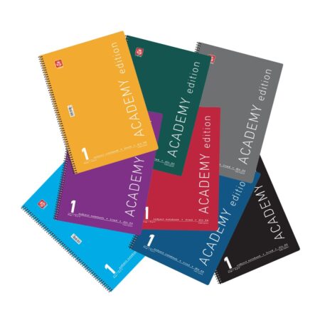 SPECIAL A4 ACADEMY NOTEBOOK SPIRAL 60P 70GR 1SUB (16/PACK)