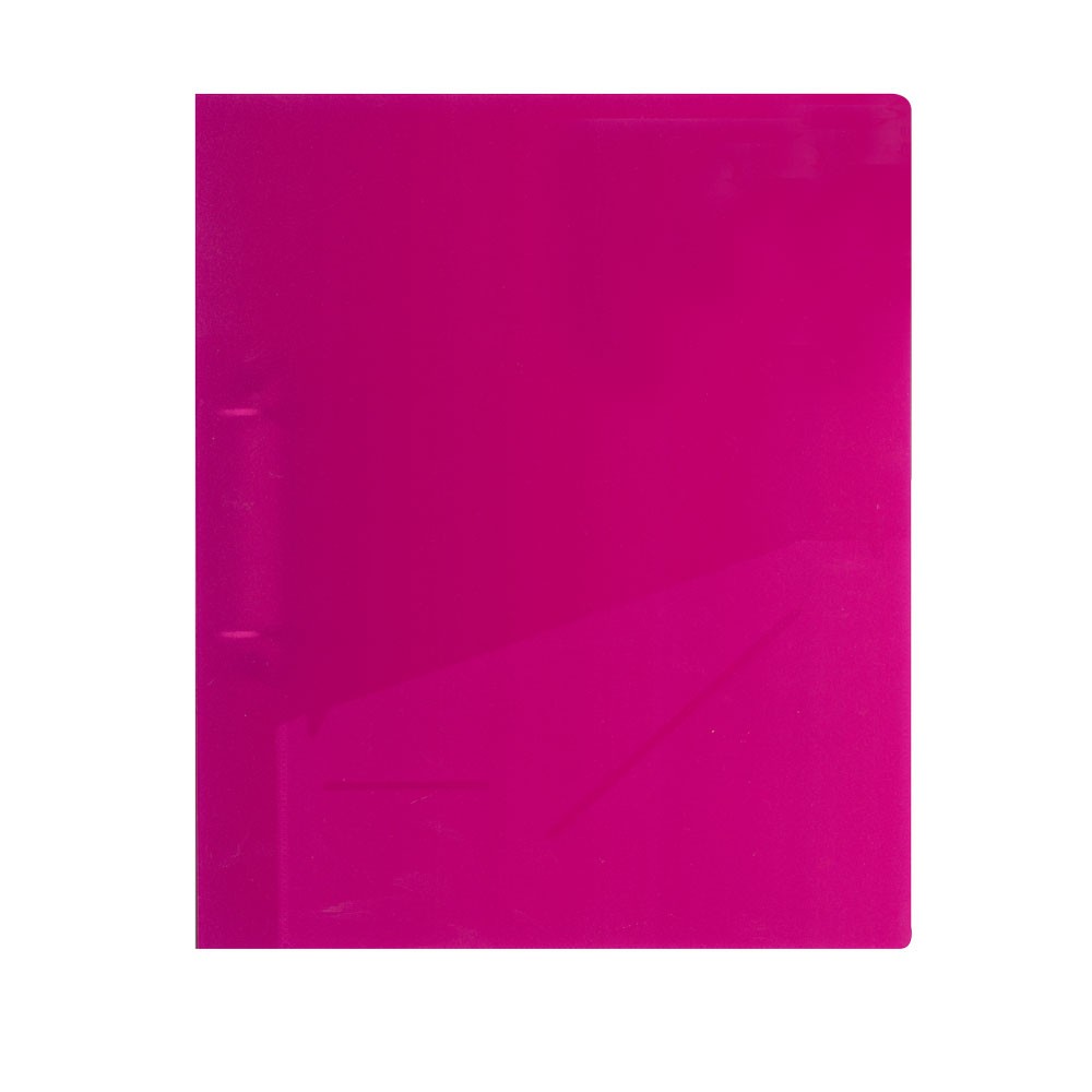 typo-a4-pp-ring-binder-2-ring-4cm-red-fuxia-10-pack