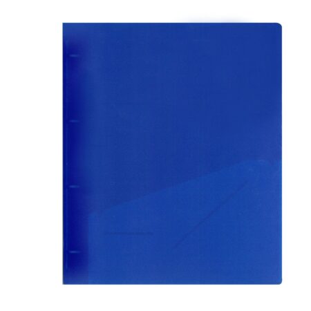 TYPO A4 PP RING BINDER 4-RING 4CM BLUE (10/PACK)