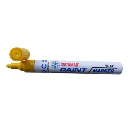 SNOWMAN PAINT MARKER YELLOW CP12