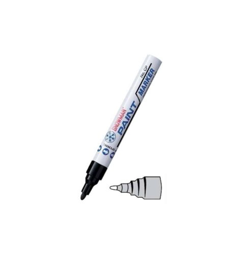 SNOWMAN PAINT MARKER BLACK CP12