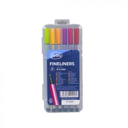 FOROFIS FINELINER SET OF 12 COLORS 0.4MM