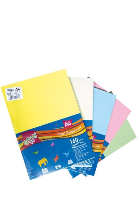 GROOVY PAPER 160GR A4 LIGHT PINK 100SH