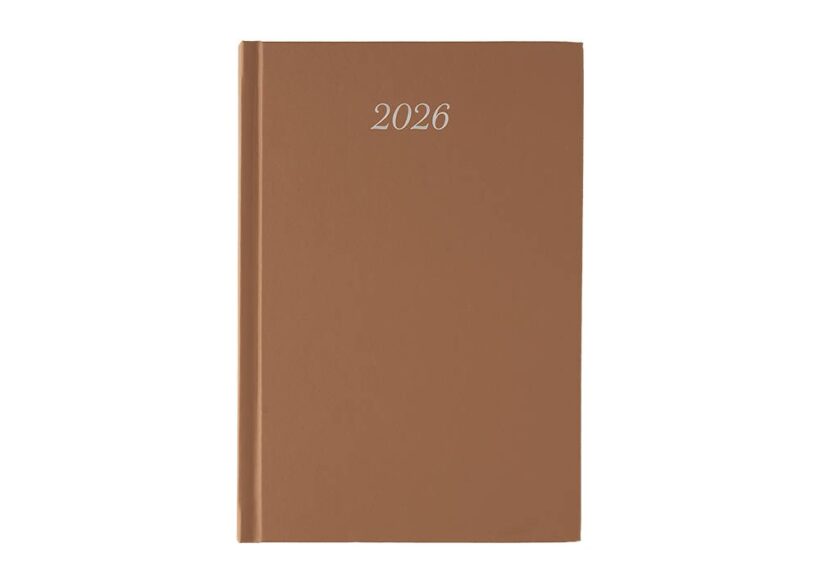 diary-2026-day-by-day-brown-14x21cm-hard-cover-521636